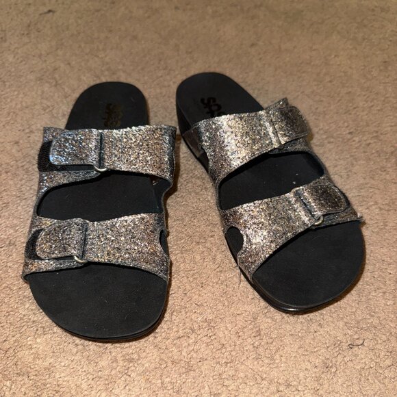 SAS sparkle sandals slides - Picture 1 of 5